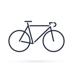 abstract bicycle logo