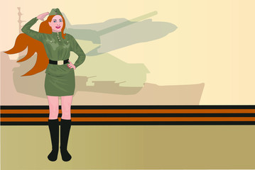 23 february background