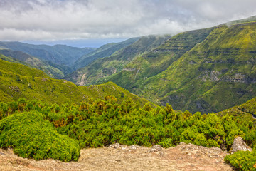 Madeira island natural landscape, Portugal