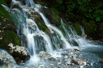 Wild water cascades