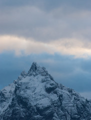 Obraz premium Snowy Mountain