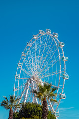Ferris wheel, Malaga city, Spain © Roberto Sorin