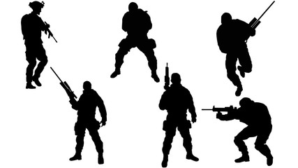 Obraz premium Army man soldier