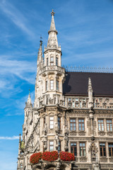 Fototapeta na wymiar München - Marienplatz - Rathaus
