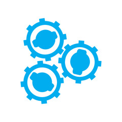 Teamwork concept icon