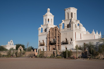 Fototapeta na wymiar Mission San Xavier del Bac Tucson, Arizona
