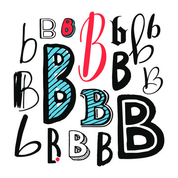 Letters B Set