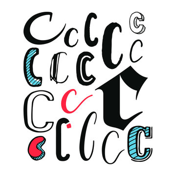 Letters C Set