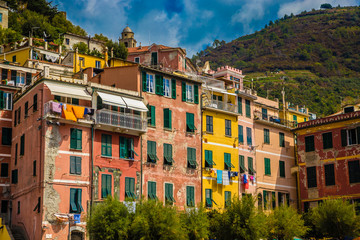 Colorful Buildings - Cinque Terre, La Spezia,Italy