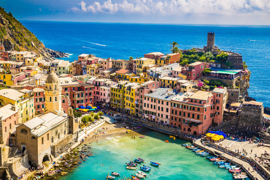 Vernazza - Cinque Terre, La Spezia, Liguria, Italy