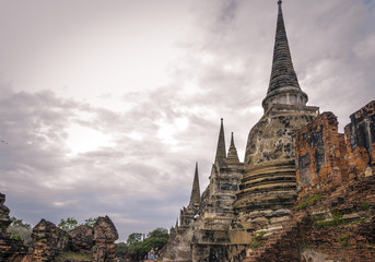 Obraz premium Ayutthaya Historical Park in Thailand