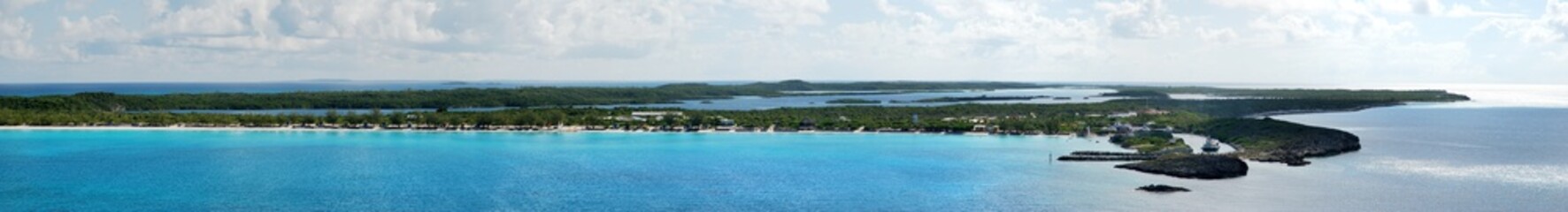 Caribbean Island Panorama