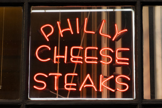 Philly Cheese Steak Sign