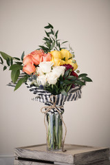 Obraz premium Spring Rose Bouquet