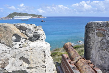 Fort Amsterdam in St. Maarten