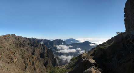 Fototapeta premium über den wolken
