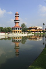 Thai temple at Bang Pa-In (Summer Palace), Thailand