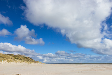 sand dunes of Blaavand beach, south Jutland