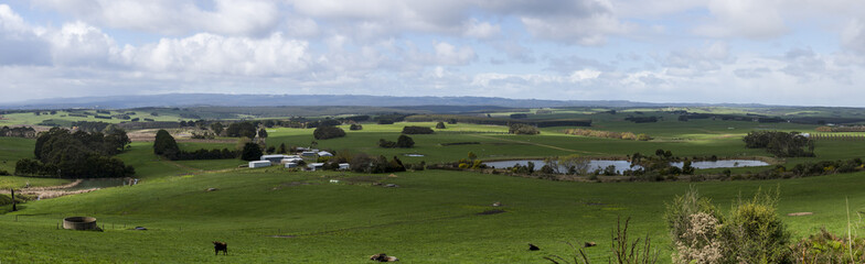 Fototapeta na wymiar View of Australia countryside