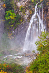 Fototapeta premium Waterfalls, Plitvice National Park, Croatia