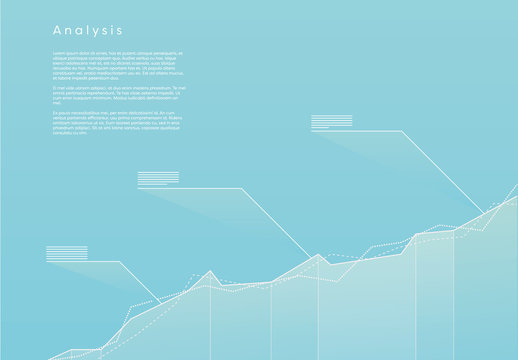 Blue Graph Analysis Infographic 1