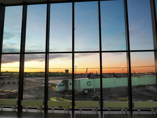 Sheremetyevo airport.