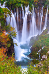 Panele Szklane  Wodospady, Park Narodowy Plitwickie, Chorwacja