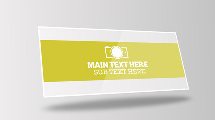 Rotating Business Card Title