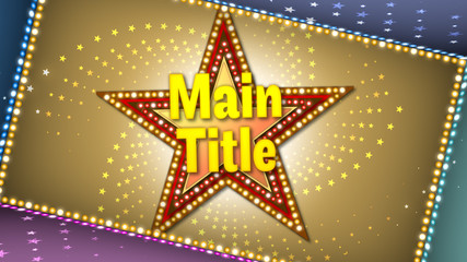 Star Zoom Title