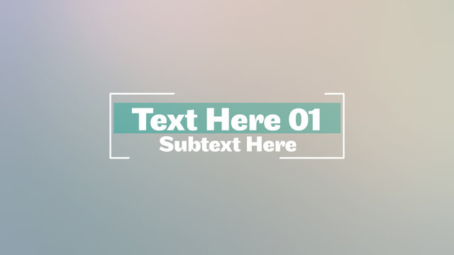 Rainbow Color Shift Title