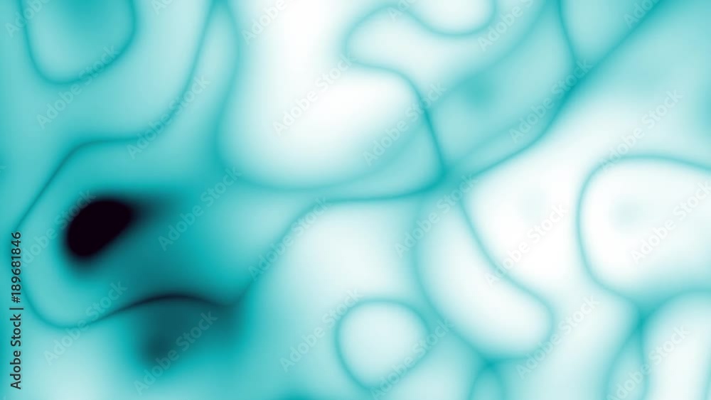 Poster abstract blurry curves motion background. seamless loop.