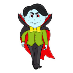 Funny Vampire Cartoon