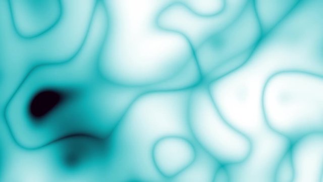 Abstract blurry curves motion background. Seamless loop.