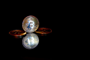golden bitcoin cryptocurrency BTC