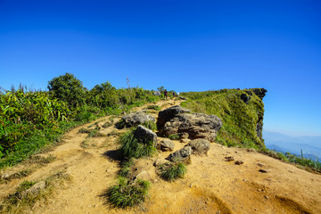 Landscape of Phu Chee Fa, Chiang Rai Thailand