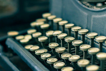 Vieja máquina de escribir