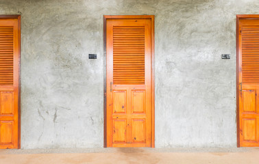 Fototapeta na wymiar Classic Doors for Interior Design or Exterior Design in Loft Style