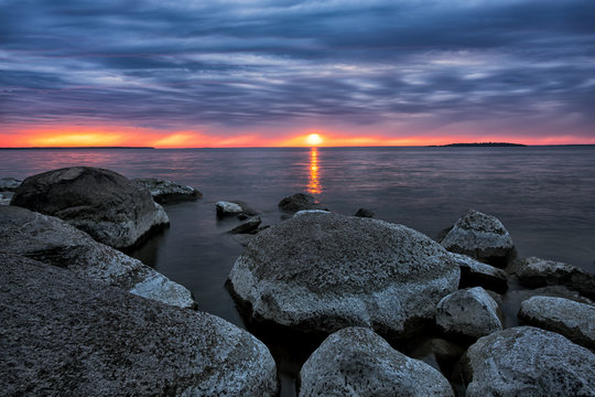 Hecla Sunset