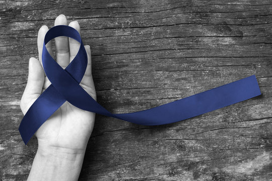Indigo ribbon (isolated on white, clipping path) for indigo ribbon day campaign raising awareness about crimes committed against targeted Individuals of Organized Stalking and Electronic Harassment
