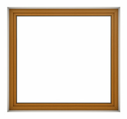 Wooden window frame