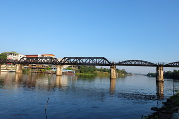 Fototapeta na wymiar The Bridge of the River Kwai