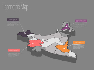 India map infographics