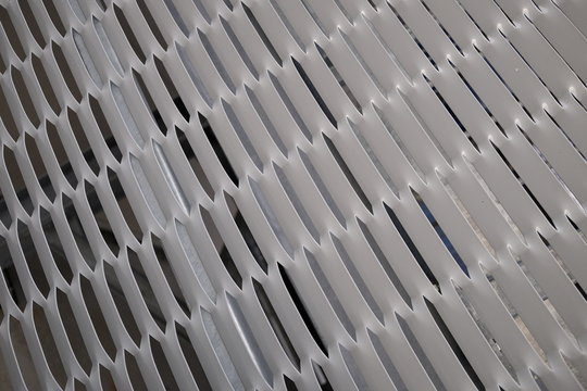 White Steel Grating