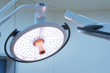 surgical lamps in operation room