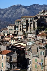 Veduta di Olevano Romano - Roma - Lazio - Italia