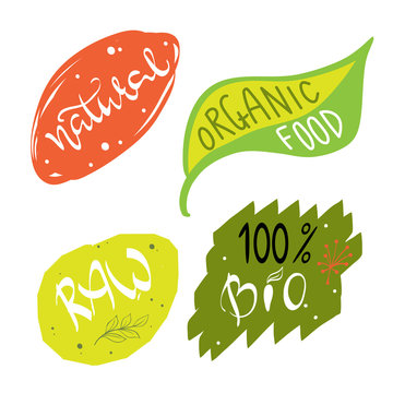 Bio, Ecology, Organic logos
