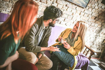 Discussion with colleagues is always interesting and fun.