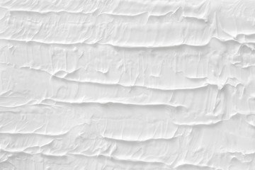 White background with a paint texture. Template for various purposes with a volumetric pattern with stripes and patterns, handmade.