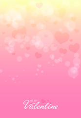 Vector Illustration of a Valentines background