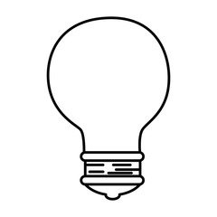 Obraz premium bulb light isolated icon